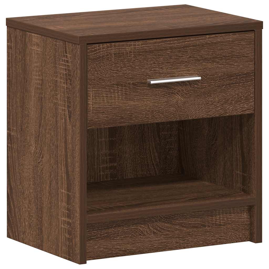 Noční Stolky 2 Ks Se Zásuvkou 39 X 28 X 41 Cm