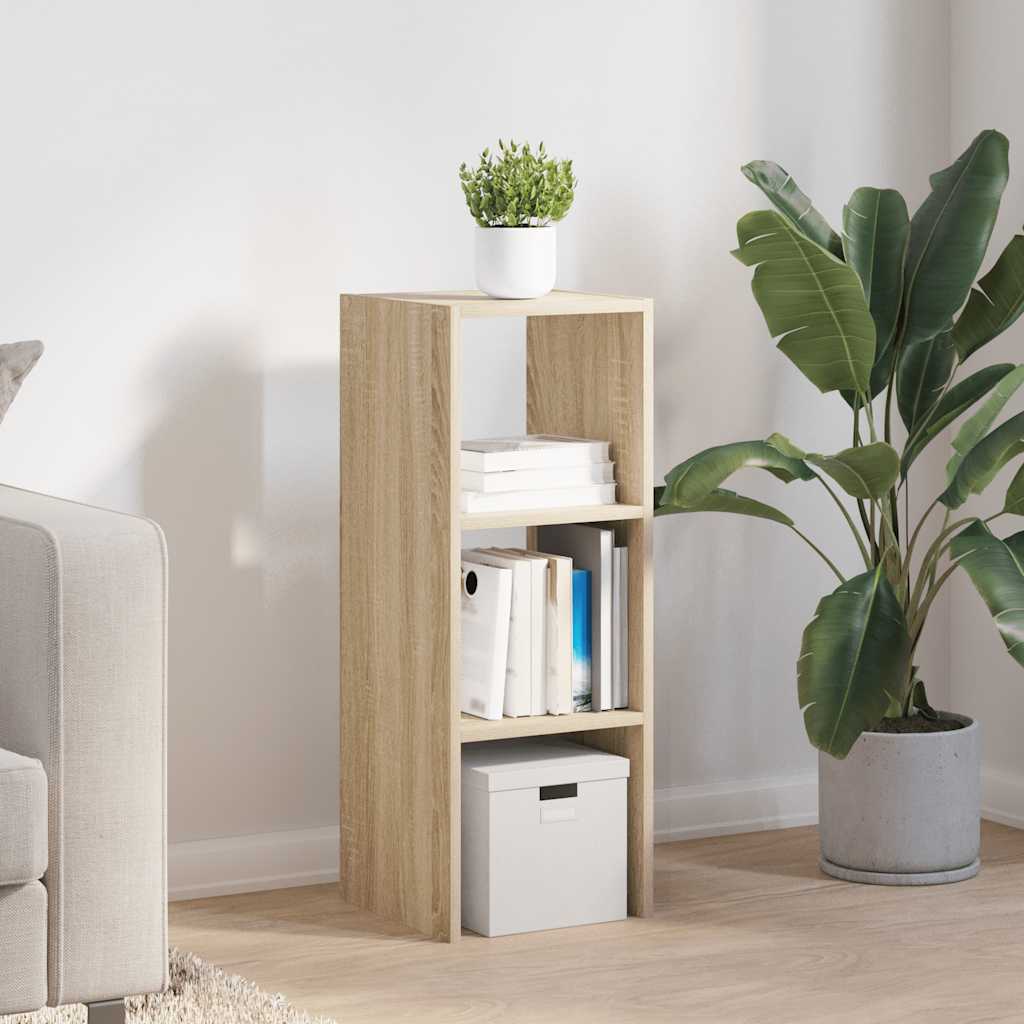 Stohovatelné Knihovna 30X30X80 Cm Kompozitní Dřevo