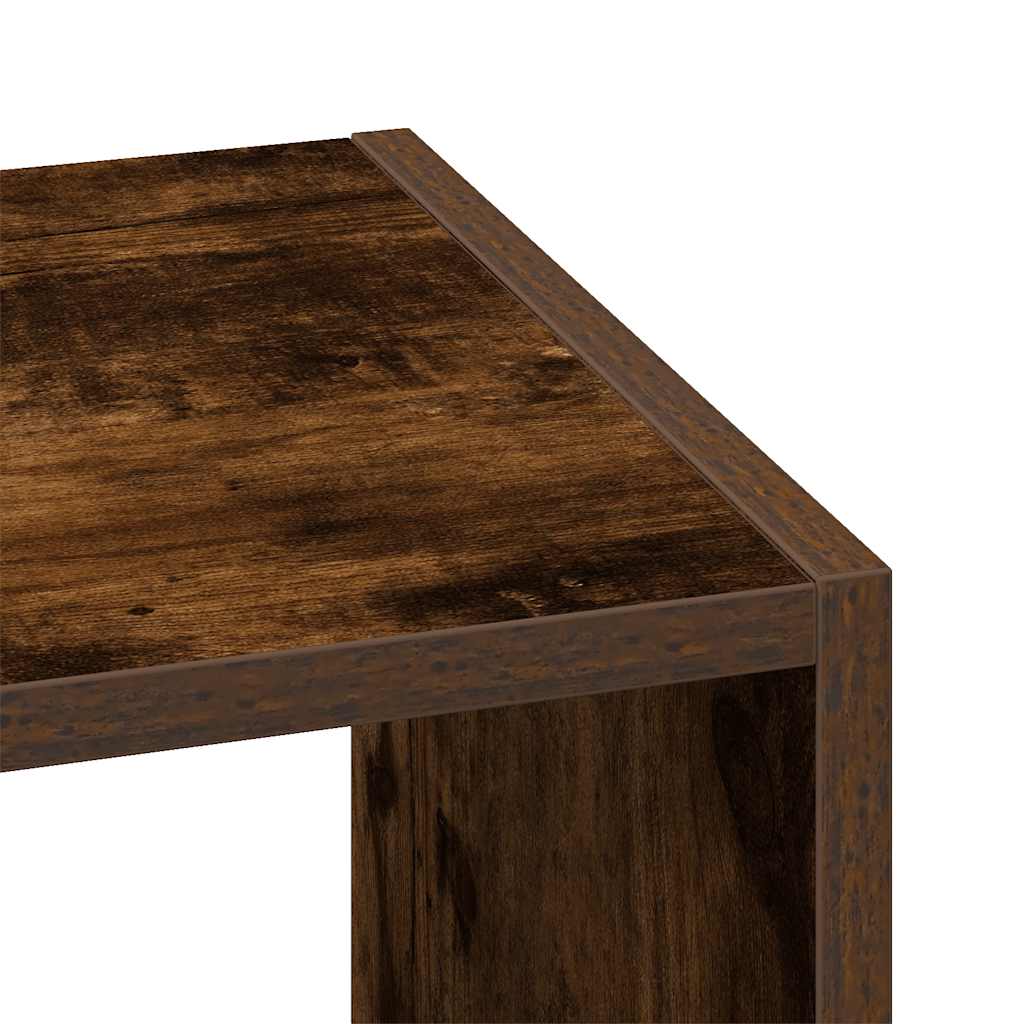 Stohovatelné Knihovny 2 Ks 30X30X80 Cm Kompozit