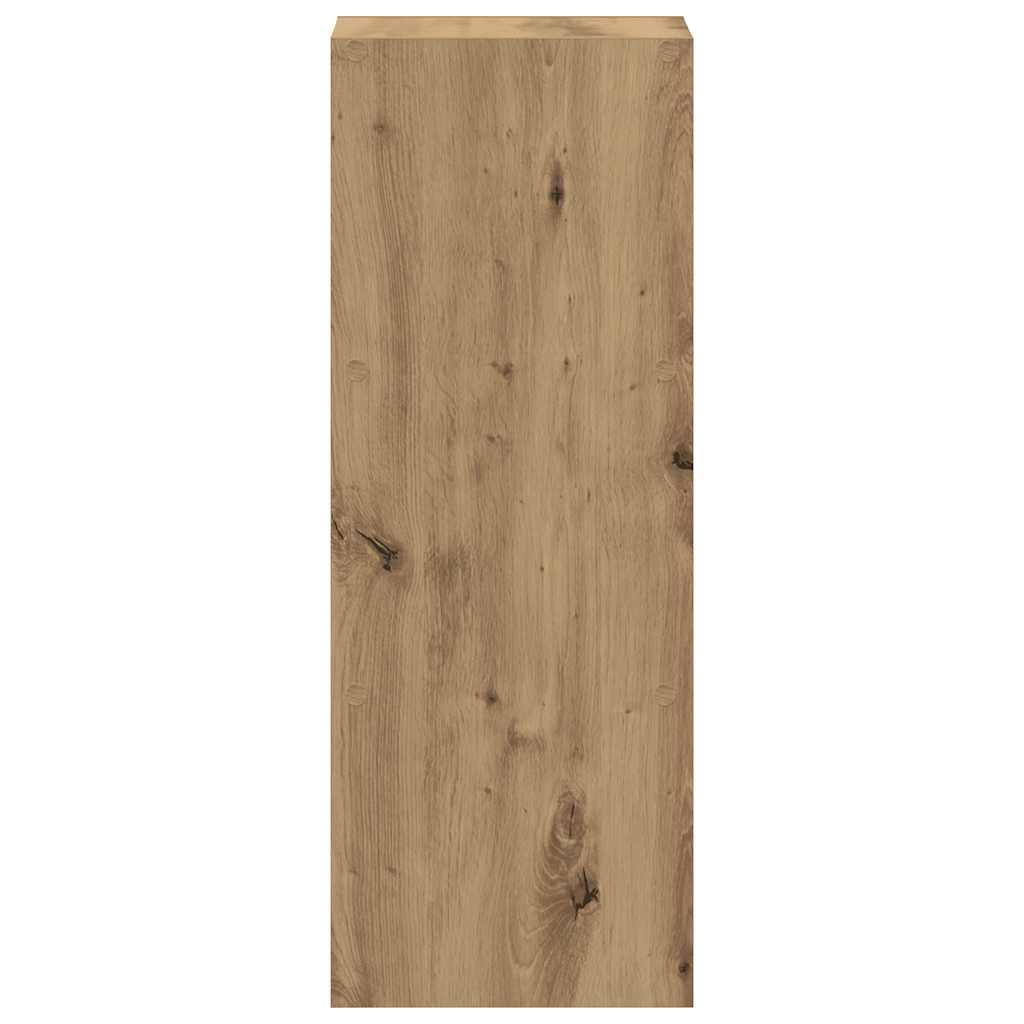 Stohovatelné Knihovna Dub Artisan 30X30X80 Cm Kompozitní Dřevo