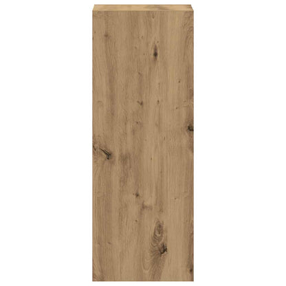 Stohovatelné Knihovna Dub Artisan 30X30X80 Cm Kompozitní Dřevo