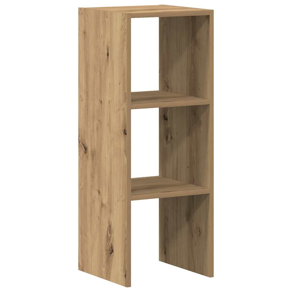 Stohovatelné Knihovna Dub Artisan 30X30X80 Cm Kompozitní Dřevo