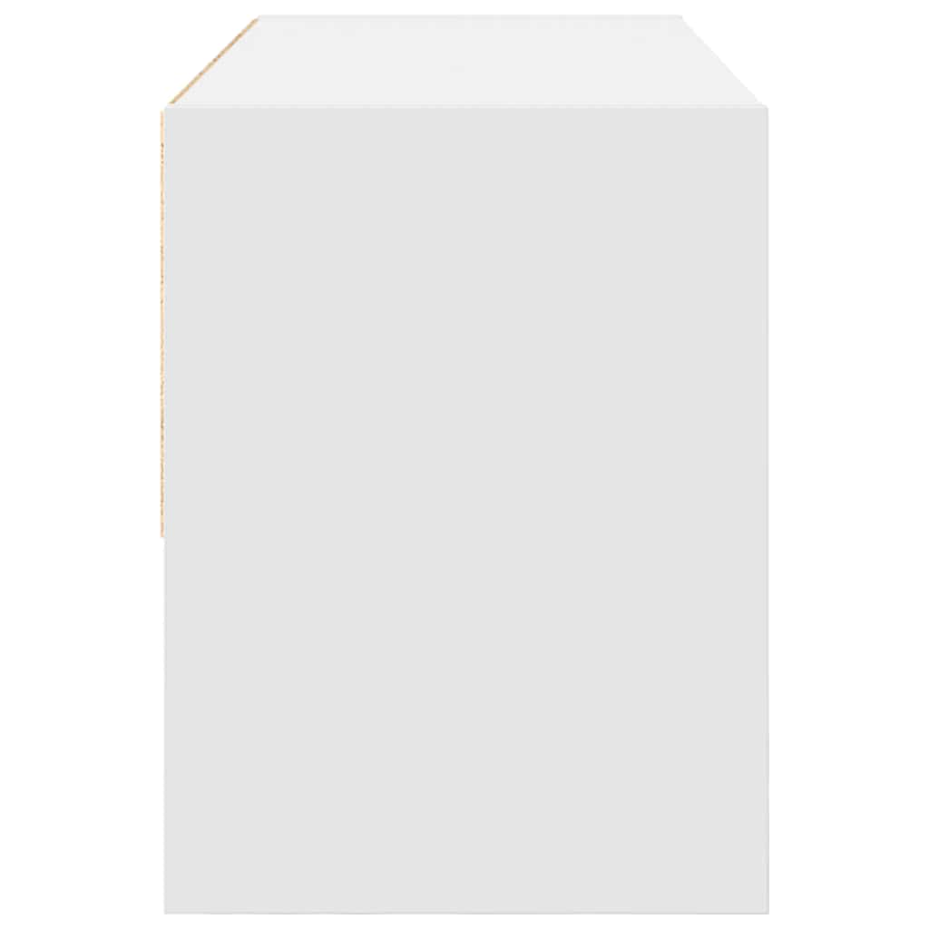 Stohovatelné Botník Bílý 89,5X30X40 Cm