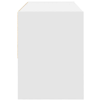 Stohovatelné Botník Bílý 89,5X30X40 Cm