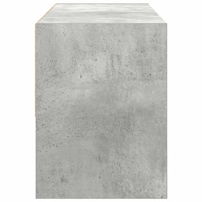 Stohovatelné Botník Betonově Šedá 89,5X30X40 Cm
