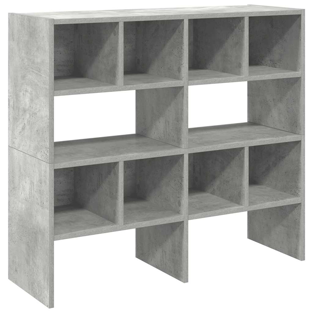 Stohovatelné Botníky 2 Ks Betonově Šedá 89,5X30X40 Cm