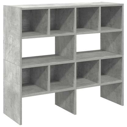 Stohovatelné Botníky 2 Ks Betonově Šedá 89,5X30X40 Cm