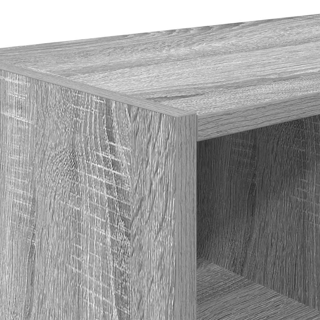 Stohovatelné Botník Šedý Sonoma 89,5X30X40 Cm