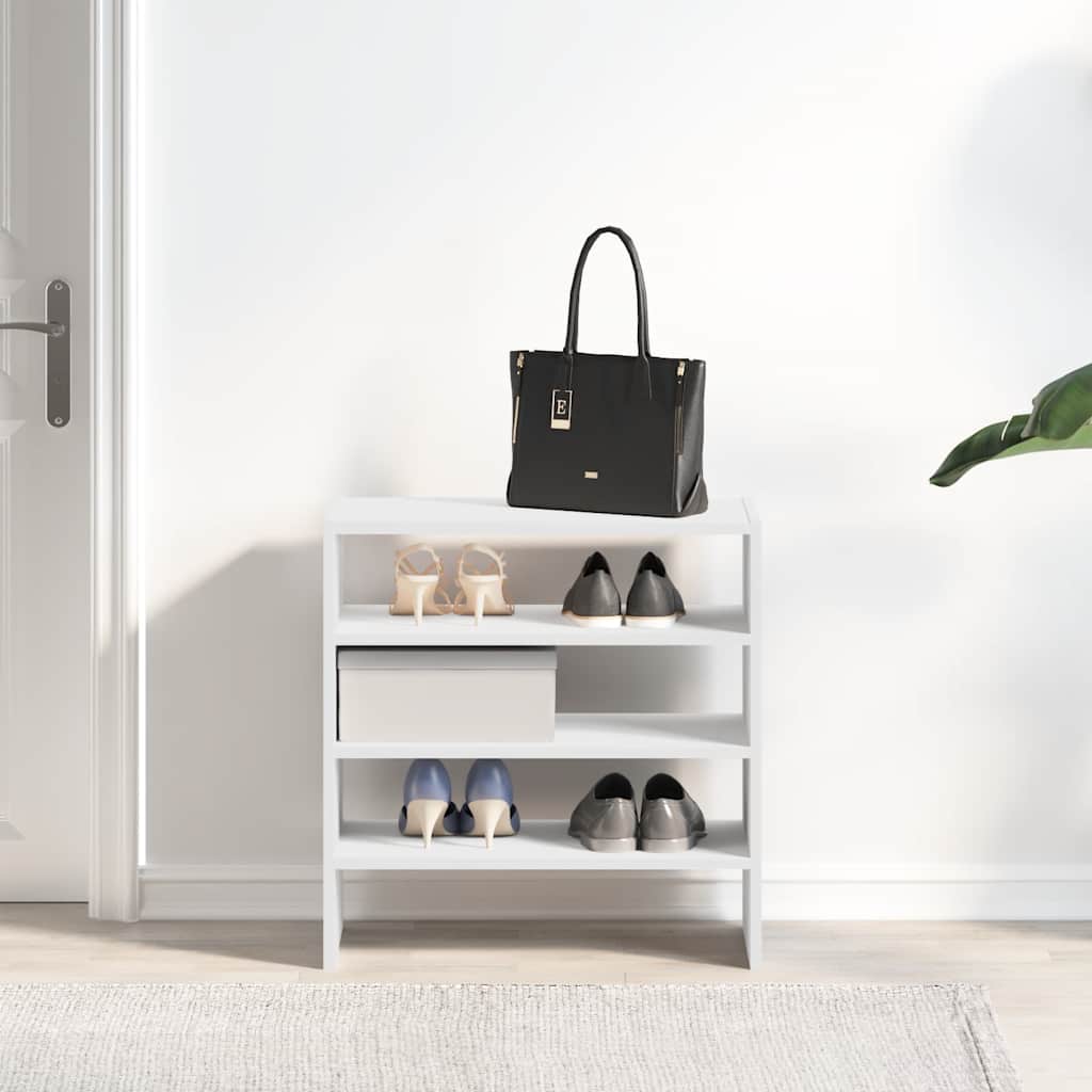 Stohovatelné Botníky 2 Ks Bílý 60X30X30,5 Cm