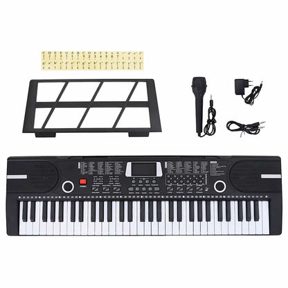 61 Kláves Piano Electric Keyboard S Hudebním Stojanem Pro Děti
