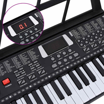 61 Kláves Piano Electric Keyboard S Hudebním Stojanem Pro Děti