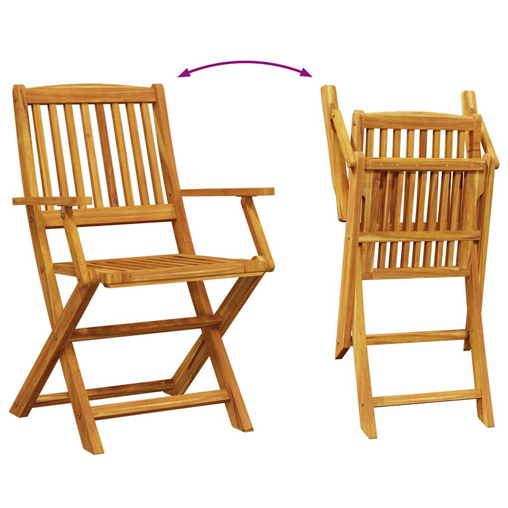 7Dílný Zahradní Jídelní Set 180X90X75 Cm Masivní Akáciové Dřevo