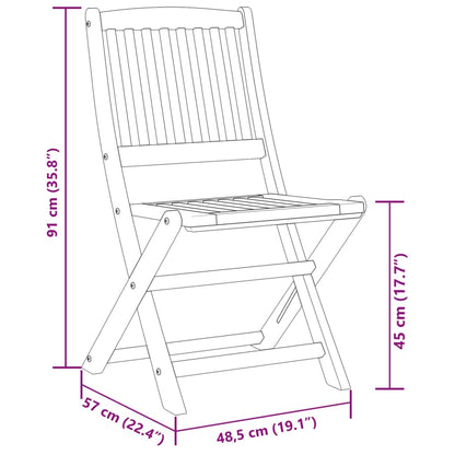 7Dílný Zahradní Jídelní Set 180X90X75 Cm Masivní Akáciové Dřevo