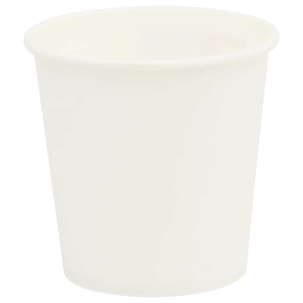 Papírové Kelímky Na Kávu 1000 Pcs 4Oz 100Ml Bílé