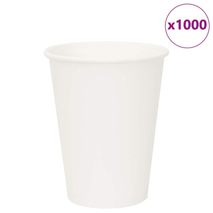Papírové Kelímky Na Kávu 1000 Pcs 4Oz 100Ml Bílé