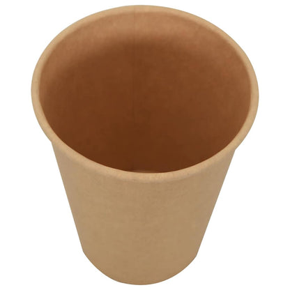 Papírové Kelímky Na Kávu 1000 Pcs 12Oz 300Ml Hnědé