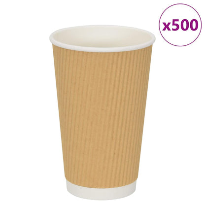 Papírové Kelímky Na Kávu 1000 Pcs 4Oz 100Ml Hnědé