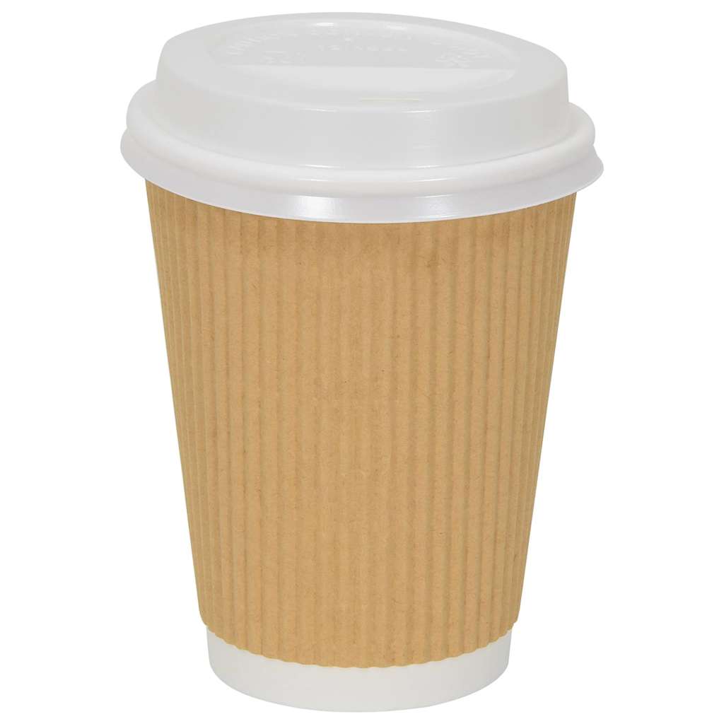 Papírové Víčka Na Kávu Ø 4Oz 1000 Pcs Bílé Plast