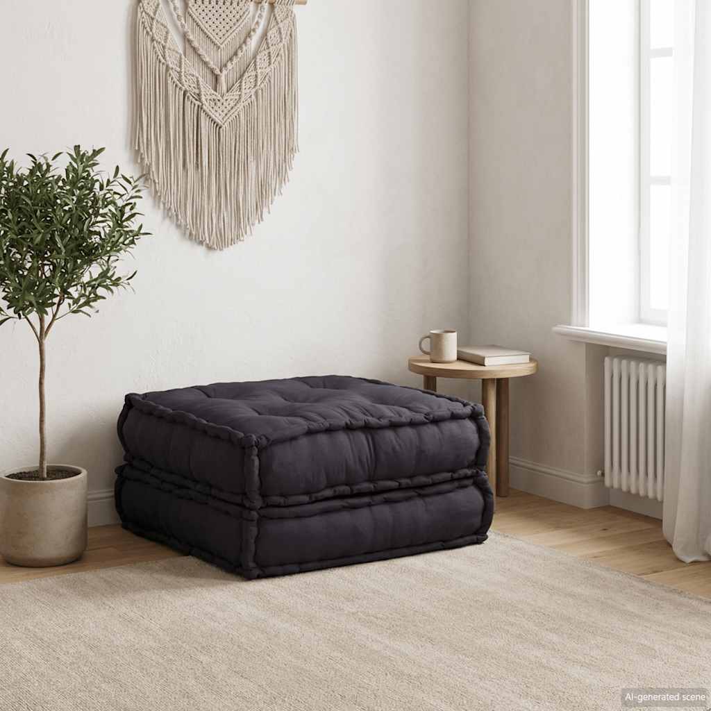 Modulární Pouf S Polštářem Textil