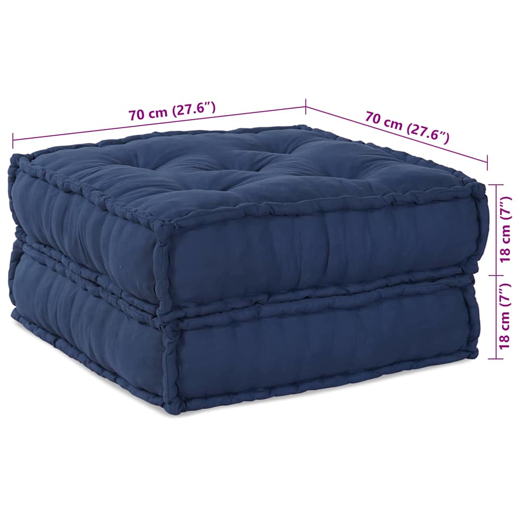 Modulová Pohovka Indigo 70 X 70 X 36 Cm Textil