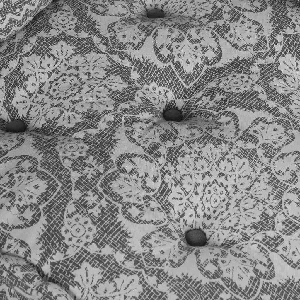 Modulová Pohovka Světle Šedá 70 X 70 X 56 Cm Textil