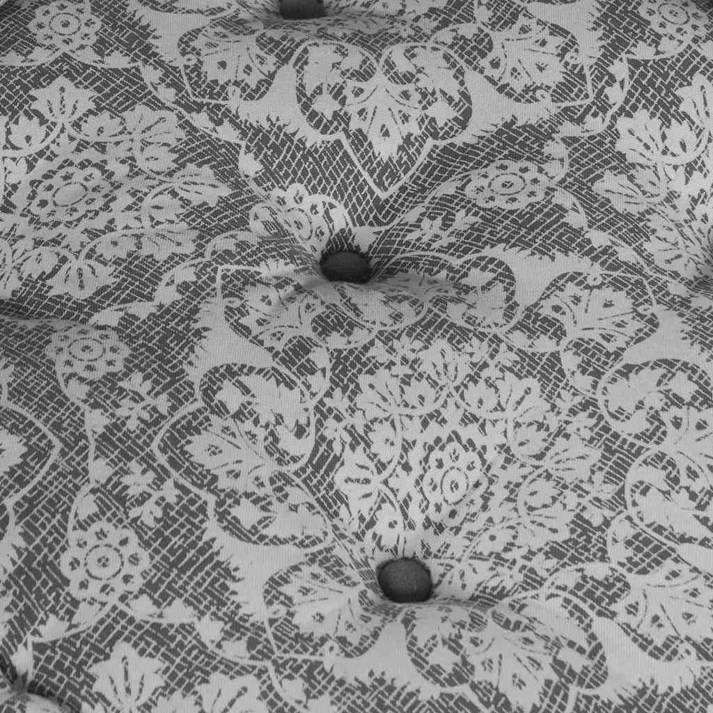 Modulová Pohovka Světle Šedá 70 X 70 X 36 Cm Textil