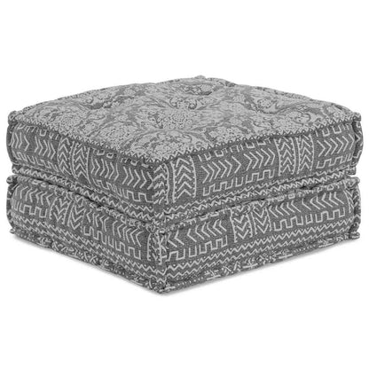 Modulová Pohovka Světle Šedá 70 X 70 X 36 Cm Textil