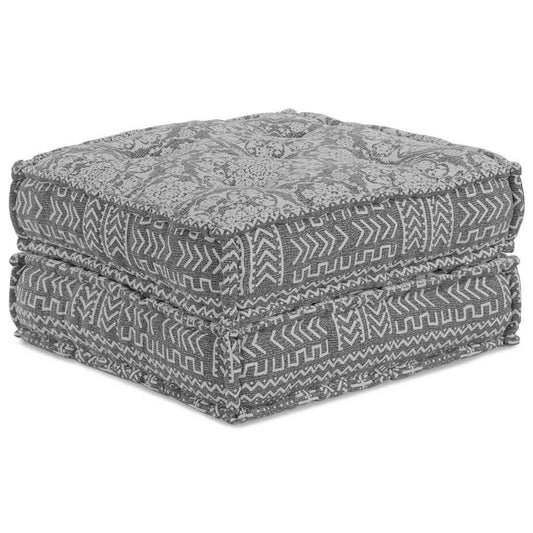 Modulová Pohovka Světle Šedá 70 X 70 X 36 Cm Textil