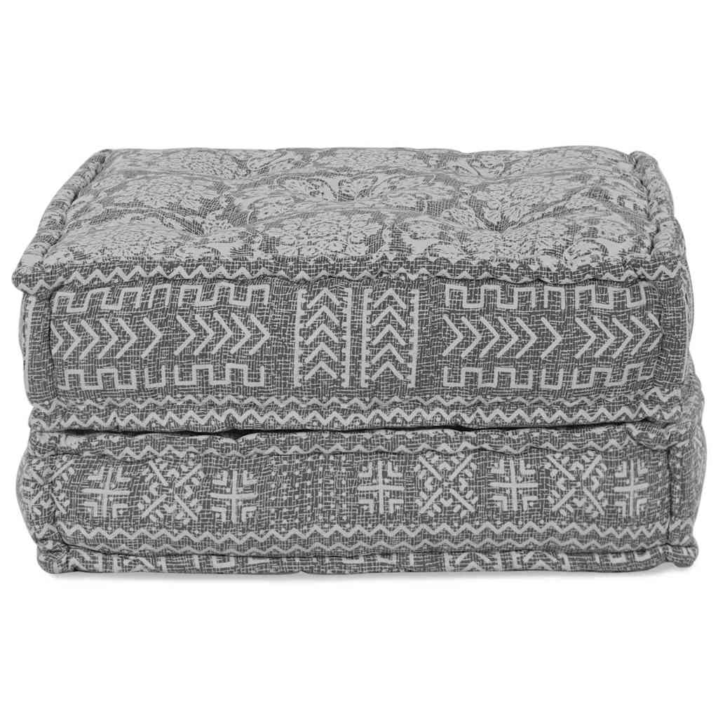 Modulová Pohovka Světle Šedá 70 X 70 X 36 Cm Textil