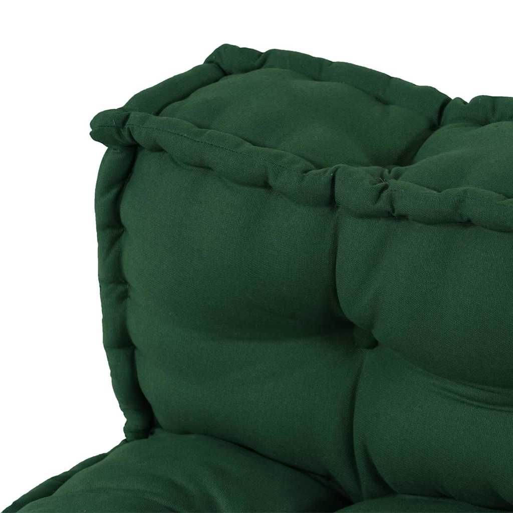 Polstrovaný Pohovkový Polštář 2 Pcs Textil Zelená