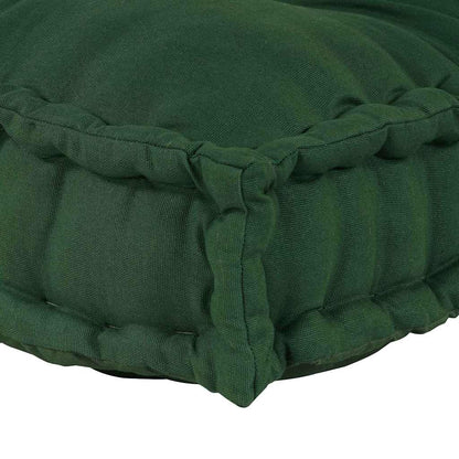 Polstrovaný Pohovkový Polštář Zelená 120 X 80 X 12 Cm Textil