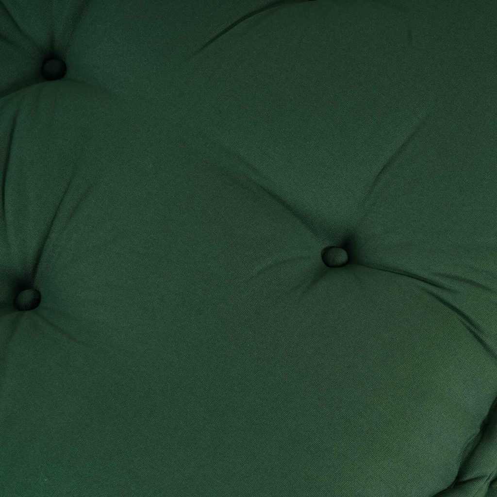 Polstrovaný Pohovkový Polštář Zelená 120 X 80 X 12 Cm Textil