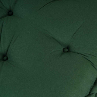 Polstrovaný Pohovkový Polštář Zelená 120 X 80 X 12 Cm Textil