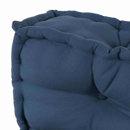 Polstrovaný Pohovkový Polštář 2 Pcs Textil Indigo