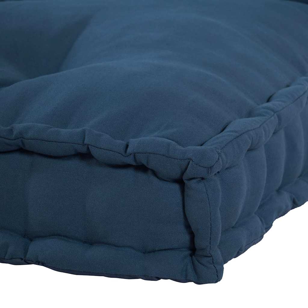 Polstrovaný Pohovkový Polštář 2 Pcs Textil Indigo