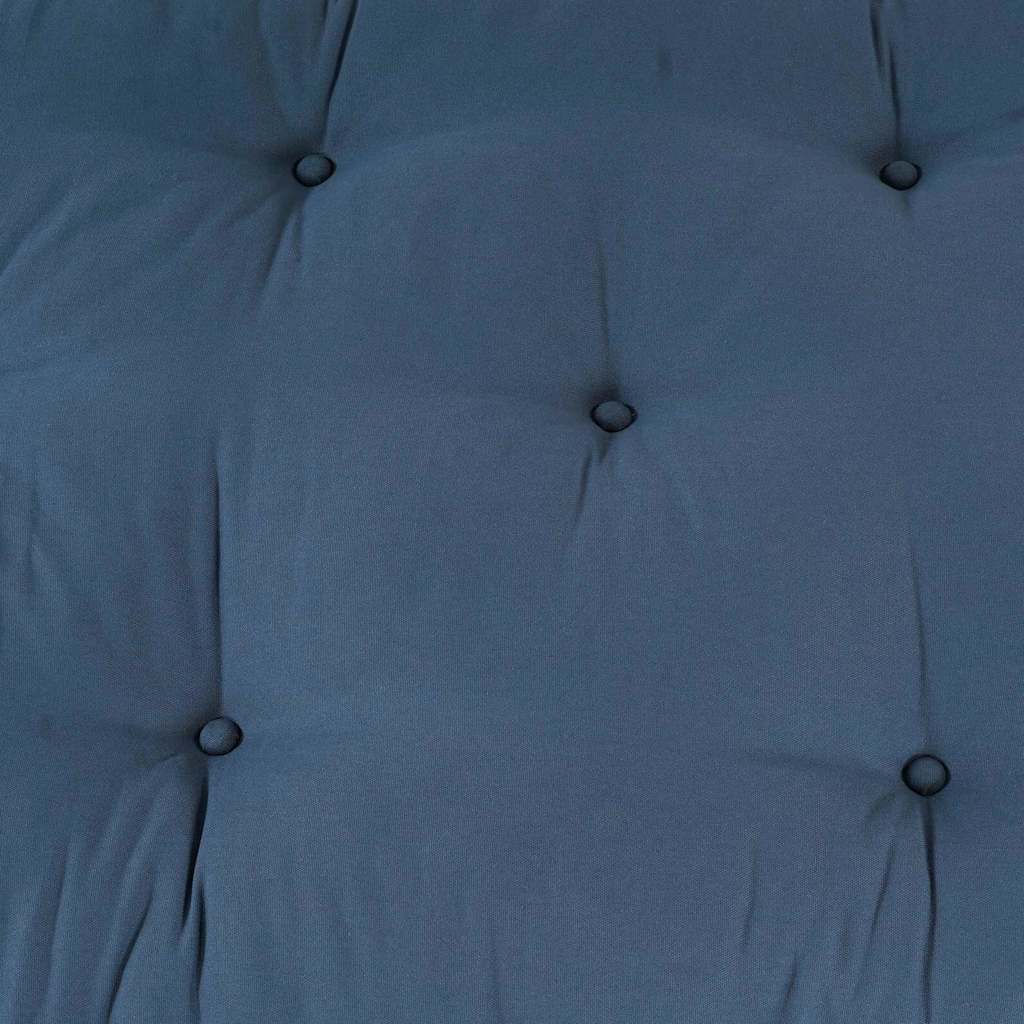 Polstrovaný Pohovkový Polštář Indigo 120 X 80 X 12 Cm Textil