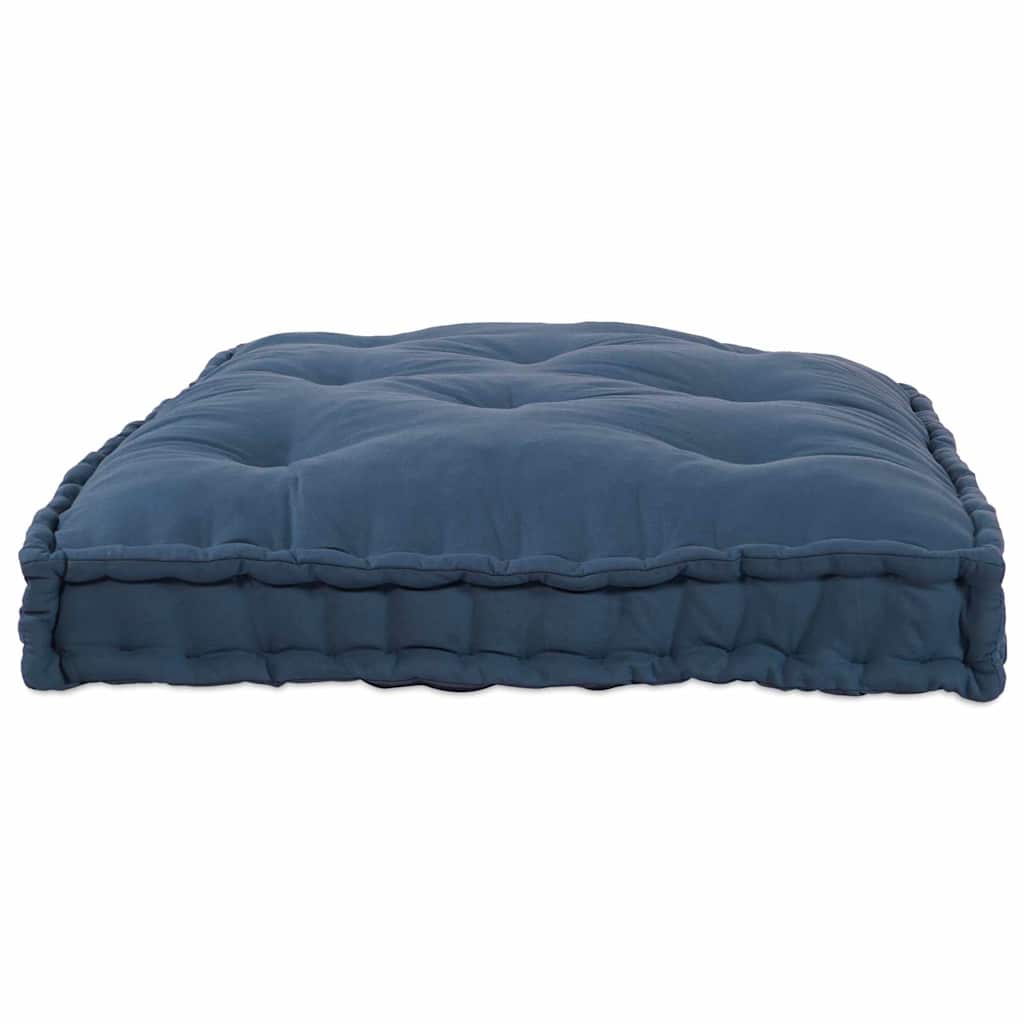 Polstrovaný Pohovkový Polštář Indigo 120 X 80 X 12 Cm Textil