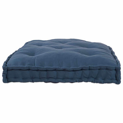 Polstrovaný Pohovkový Polštář Indigo 120 X 80 X 12 Cm Textil