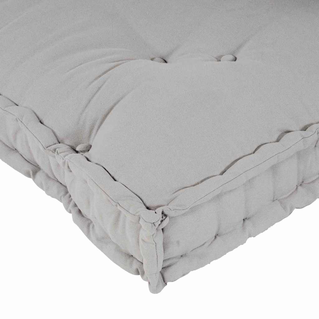 Polstrovaný Pohovkový Polštář 3 Pcs Textil Šedá