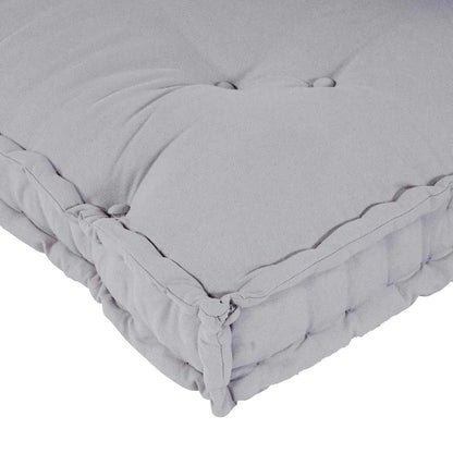 Polstrovaný Pohovkový Polštář 2 Pcs Textil Šedá