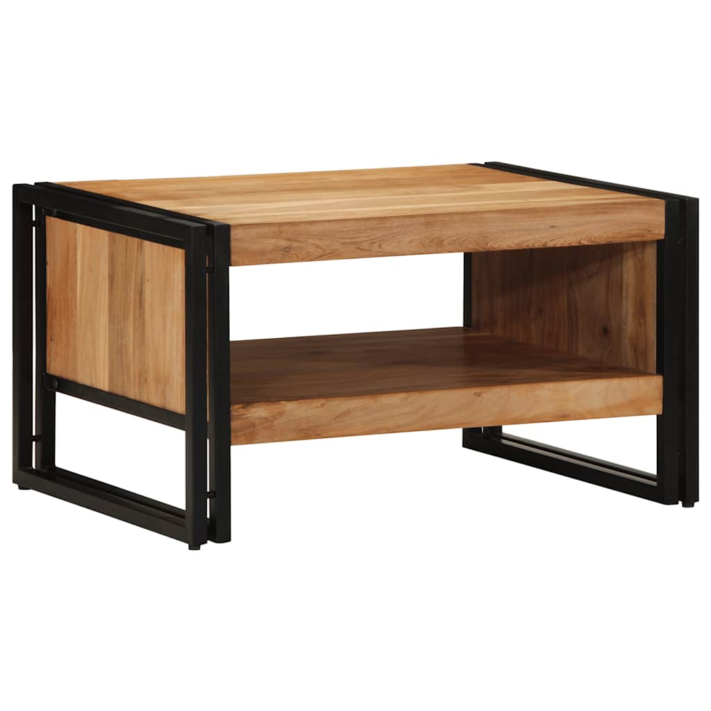 Konferenční Stolek 50X50X38 Cm Masivní Dřevo Akácie Hnědá
