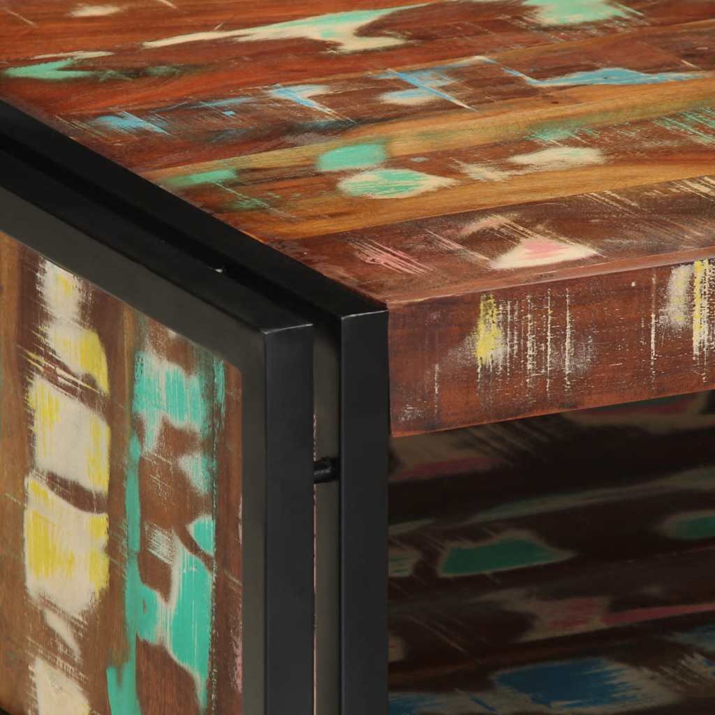 Konferenční Stolek Vícebarevné Masivní Dřevo Reclaimed Vícebarevný