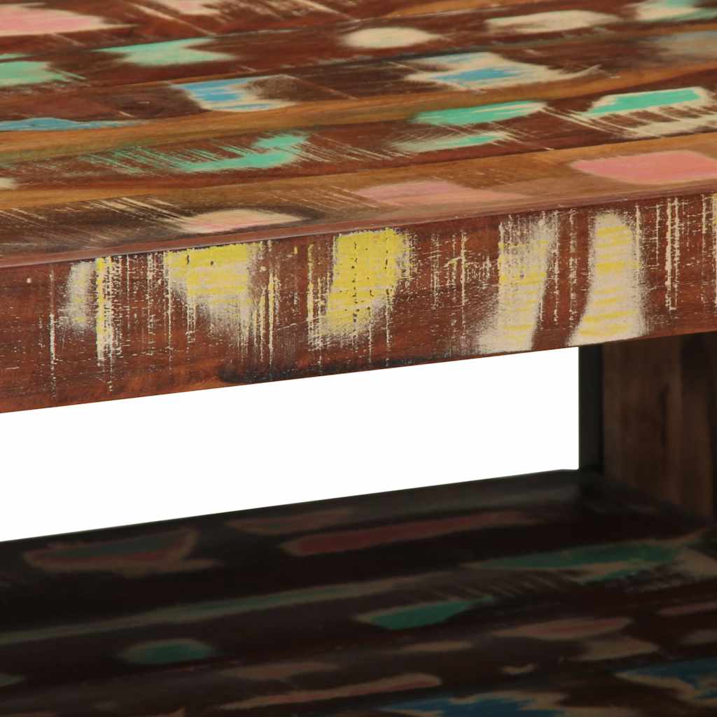 Konferenční Stolek Vícebarevné Masivní Dřevo Reclaimed Vícebarevný