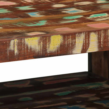 Konferenční Stolek Vícebarevné Masivní Dřevo Reclaimed Vícebarevný