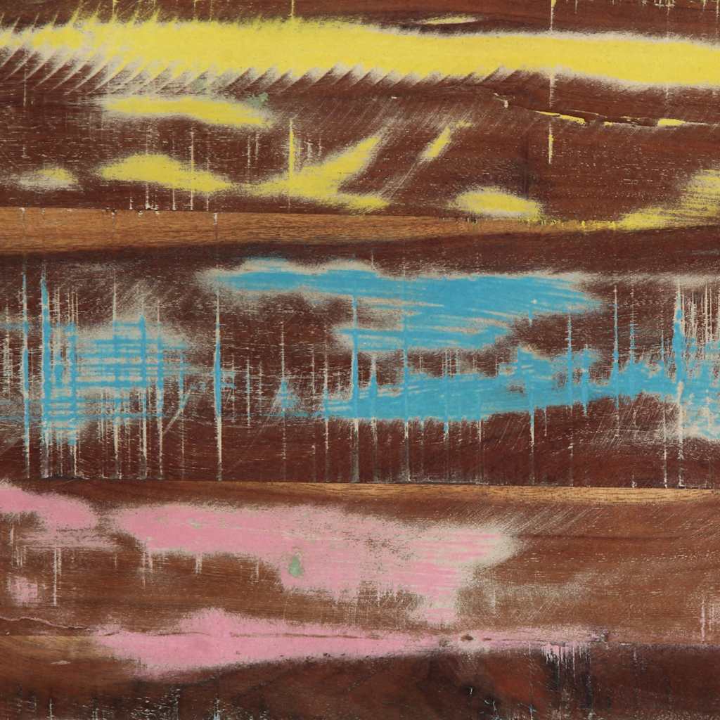 Konferenční Stolek Vícebarevné Masivní Dřevo Reclaimed Vícebarevný