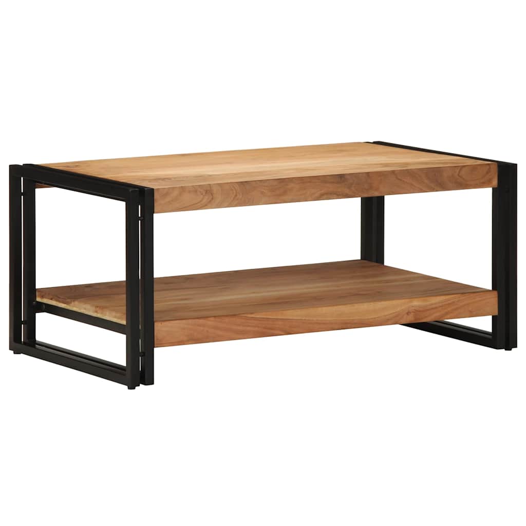 Konferenční Stolek 90X50X38 Cm Masivní Akáciové Dřevo