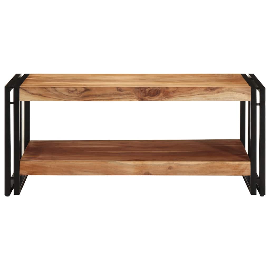 Konferenční Stolek 90X50X38 Cm Masivní Akáciové Dřevo