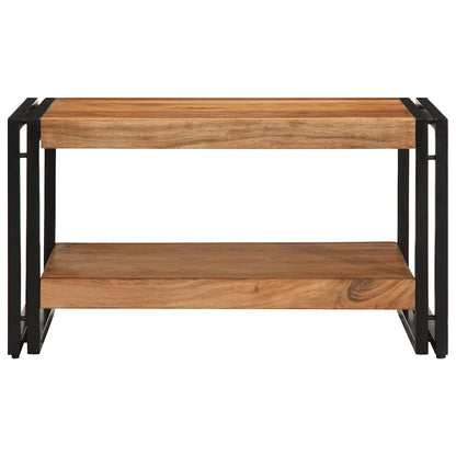 Konferenční Stolek 70X50X38 Cm Masivní Dřevo Akácie Královská Modř