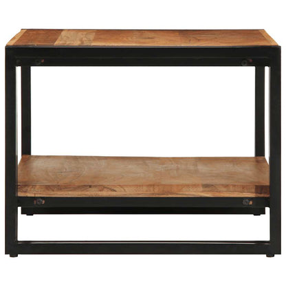 Konferenční Stolek 70X50X38 Cm Masivní Dřevo Akácie Královská Modř