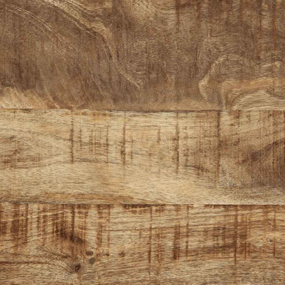 Konferenční Stolek 50X50X38 Cm Masivní Surové Dřevo Mango